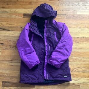 Lands End Kids squall waterproof insulated coat